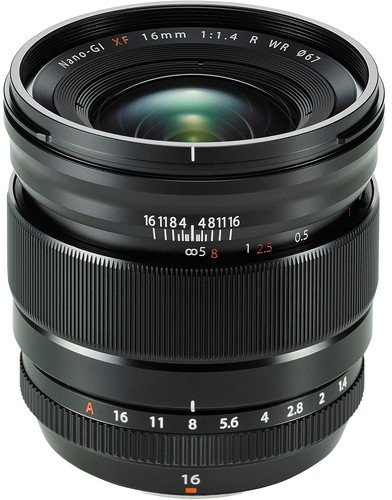Обʼєктив FUJIFILM XF 16mm f/1.4 R WR