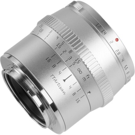 Об’єктив TTArtisan 50mm f/1.2 для FUJIFILM X (Сріблястий)