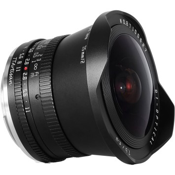 Обʼєктив TTArtisan 7.5mm f/2 Fisheye X для Sony (APS-C)