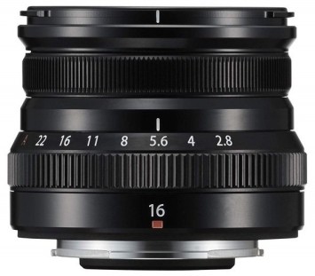 Обʼєктив FUJIFILM XF 16mm f/2.8 R WR black