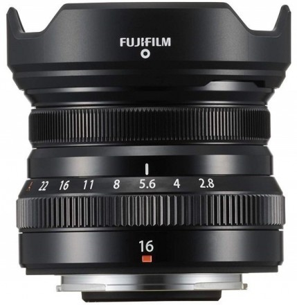 Обʼєктив FUJIFILM XF 16mm f/2.8 R WR black