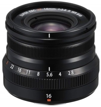 Обʼєктив FUJIFILM XF 16mm f/2.8 R WR black