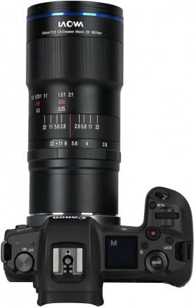 Об&#039;єктив Laowa 100 mm f/2.8 2X Ultra Macro APO VE10028RF (Canon RF)