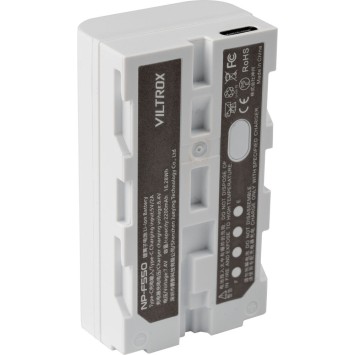 Акумулятор для LED світла Viltrox NP-F550 з USB портом (2200mAh)