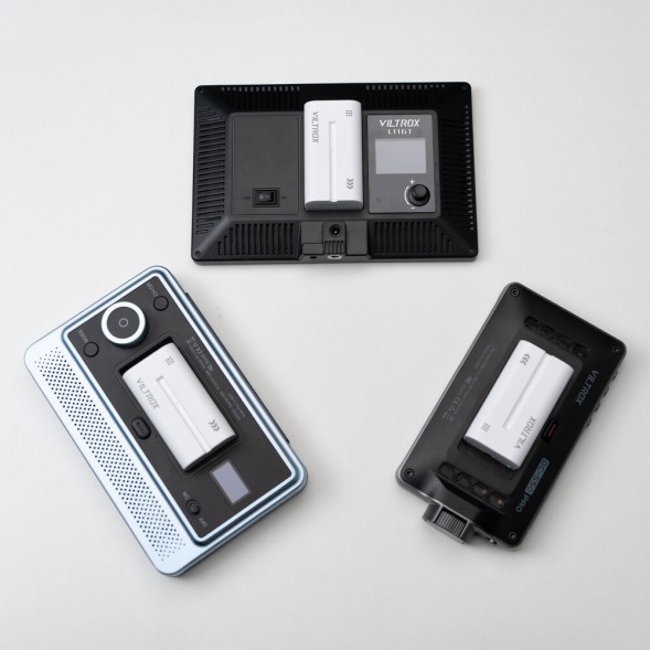 Аккумулятор для LED света Viltrox NP-F550 с USB портом (2200mAh)