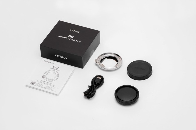 Перехідник Viltrox E-Z для обʼєктивів Sony E на Nikon Z