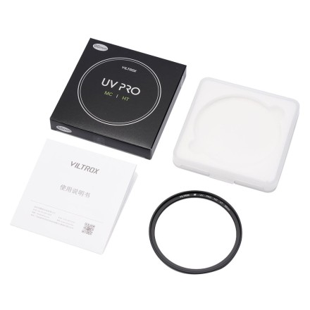 Ультрафіолетовий захисний світлофільтр Viltrox Ultra-slim MC UV 52mm