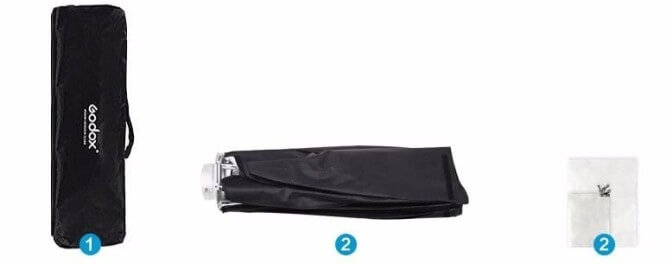 Складаний октобокс Godox SB-UE120 під байонет Bowens