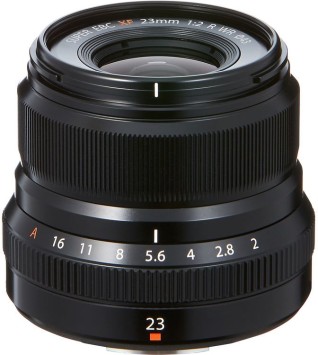 Обʼєктив FUJIFILM XF 23mm f/2 R WR black