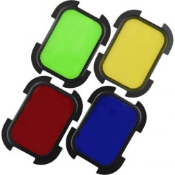Godox BD-07: шторки, соты, цветные гели для вспышки AD200