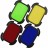 Godox BD-07: шторки, стільники, кольорові гелі для спалаху AD200