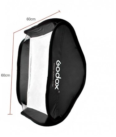 Софтбокс Godox Easy Box с cотами 60х60 с держателем S2 S-type