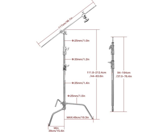 Стійка C-stand E-Image LCS-02