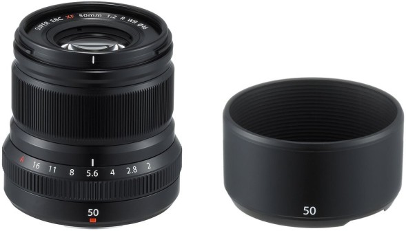 Объектив FUJIFILM XF 50mm f/2 R WR black