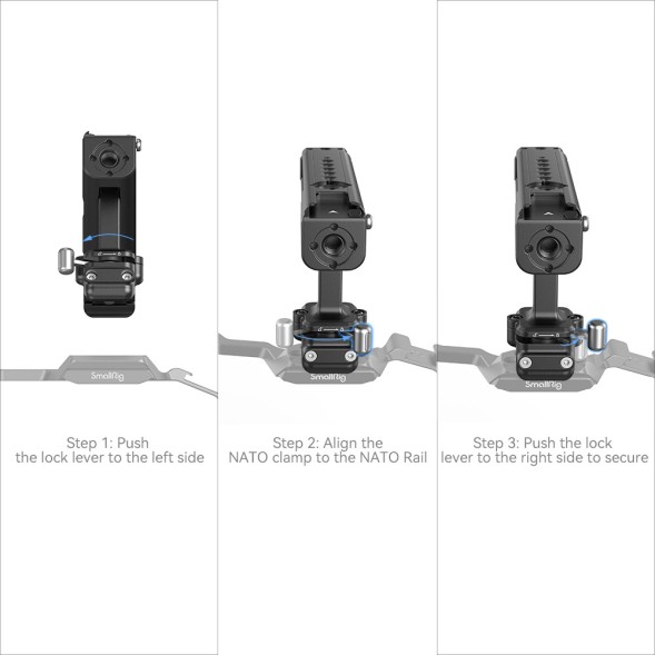 Верхняя ручка SmallRig 4175 NATO с креплением Quick Lock 