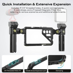Клетка Freewell Genius Rig Cage для Samsung Galaxy S25 Ultra