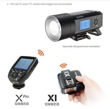 Акумуляторний спалах Godox AD400Pro