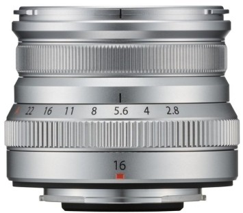Обʼєктив FUJIFILM XF 16mm F2.8 R WR Silver