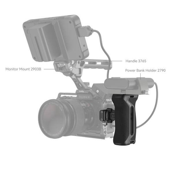 Боковая ручка SmallRig 4017 НАТО с креплением Snap-on Quick Lock 