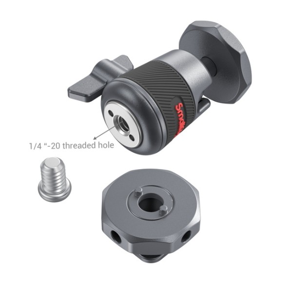 Два крепления SmallRig 2948 Mini Ball Head with Removable Cold Shoe Mount