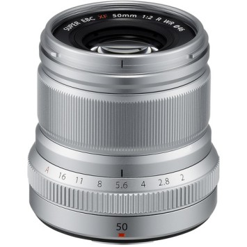 Обʼєктив FUJIFILM XF 50mm F2 R WR Silver
