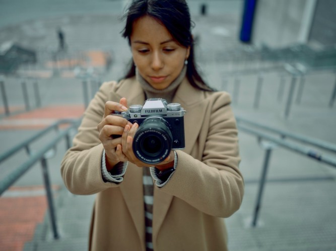 Камера FUJIFILM X-T5 XF 18-55mm silver kit