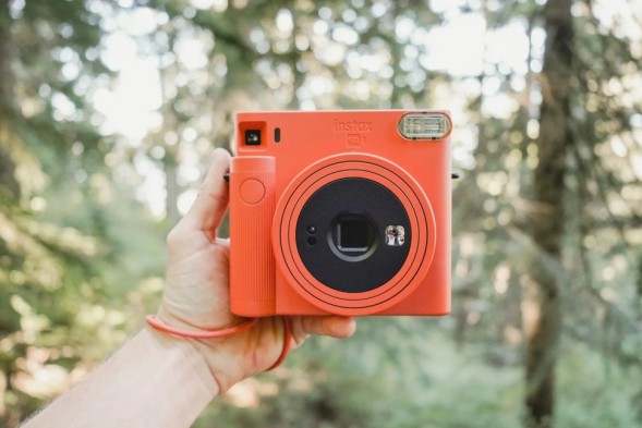Подарочный комплект Instax SQ1 Terracotta Orange + пленка