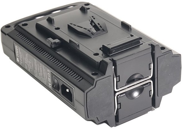 Зарядное устройство PowerPlant для двух аккумуляторов V-mount (BP-95W, 150W, 190W) (снято с производства)