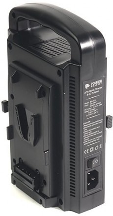Зарядное устройство PowerPlant для двух аккумуляторов V-mount (BP-95W, 150W, 190W)