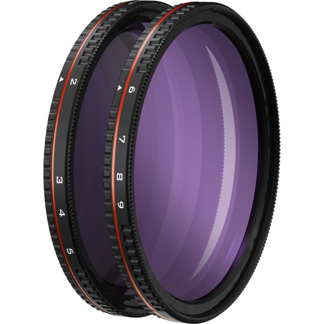 Набір змінних ND фільтрів Freewell 67mm All Day (2-5 та 6-9 стопів)