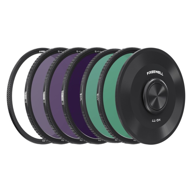 Комплект магнітних фільтрів Freewell M2 77mm 5Pack (ND8, ND64, ND1000, CPL, UV)