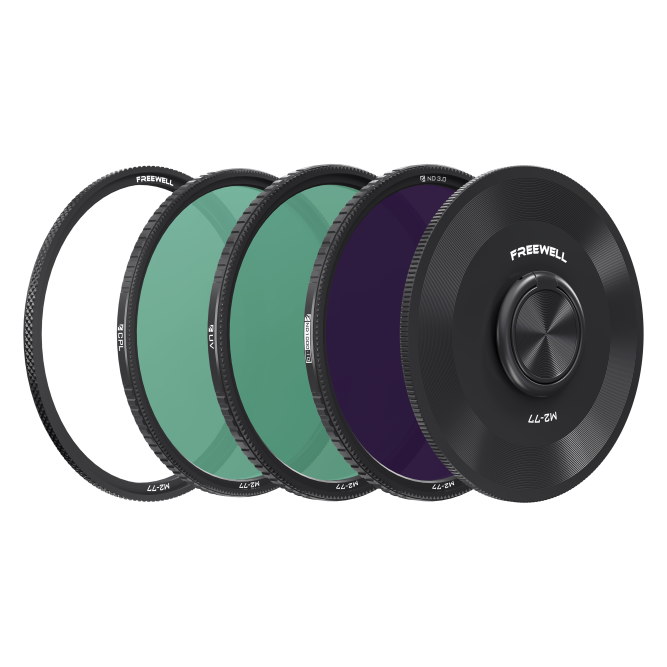 Комплект магнітних фільтрів Freewell M2 77mm 3Pack (ND1000, CPL, UV) (знято з виробництва)