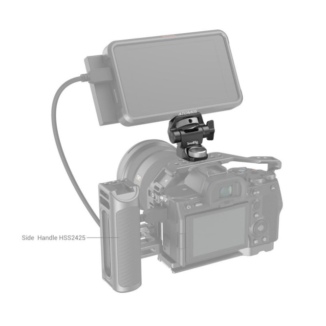 Кріплення SmallRig 2903B Swivel and Tilt Adjustable Monitor Mount with ARRI-Style Mount