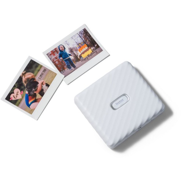 Фотопринтер Fujifilm Instax Link Wide Ash White