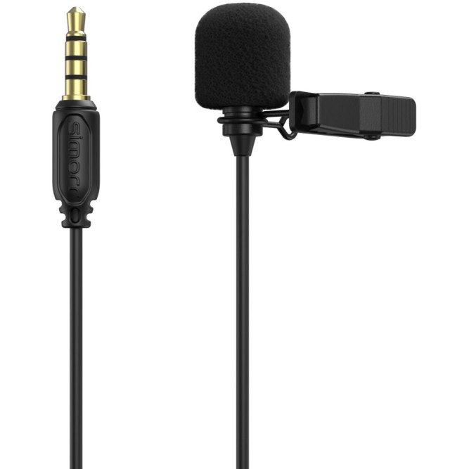 Петличний мікрофон Simorr Wave L1 3.5mm Lavalier