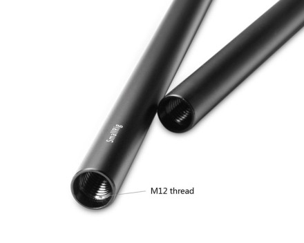 Направляючі SmallRig 15mm Black Aluminum Alloy Rod (M12-30cm)