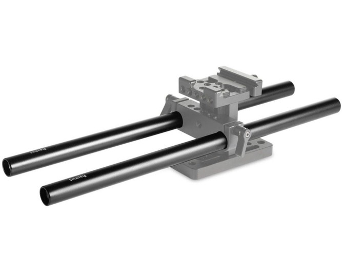 Направляючі SmallRig 15mm Black Aluminum Alloy Rod (M12-30cm)