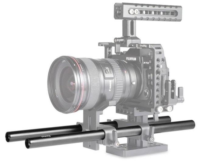 Направляючі SmallRig 15mm Black Aluminum Alloy Rod (M12-30cm)