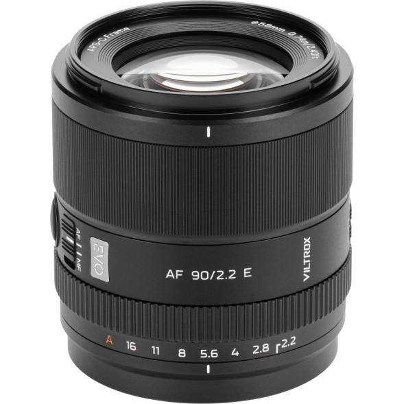 Объектив Viltrox AF 90mm f/2.2 EVO для Sony (APS-C)