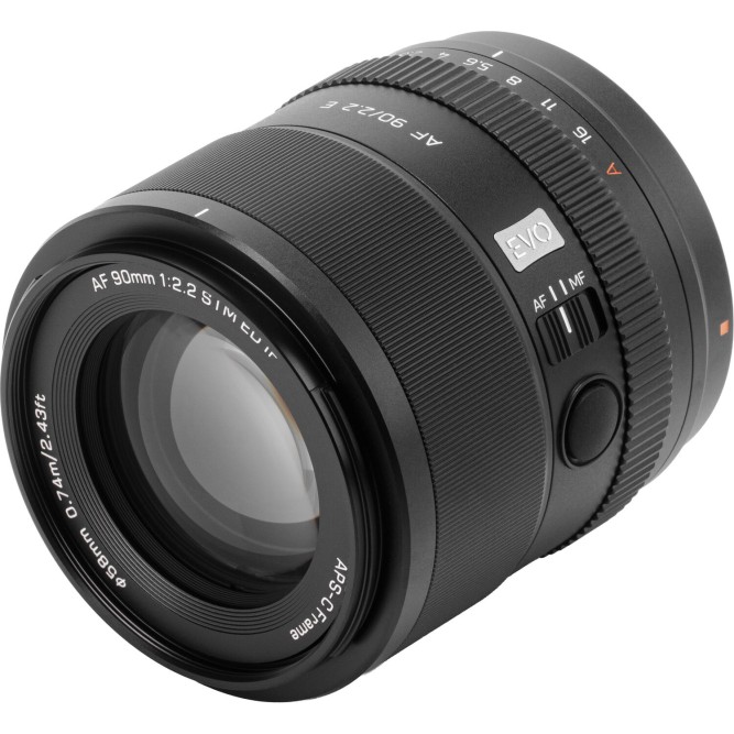 Обʼєктив Viltrox AF 90mm f/2.2 EVO для Sony (APS-C)