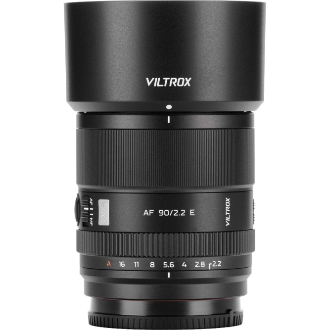 Обʼєктив Viltrox AF 90mm f/2.2 EVO для Sony (APS-C)