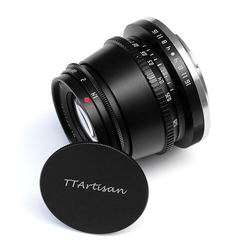 Объектив TTArtisan 35mm f/1.4 X для Fujifilm (Black)