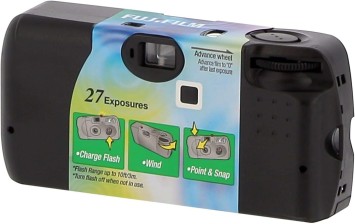 Одноразова камера Fujifilm QuickSnap 400 X-TRA Flash на 27 кадрів