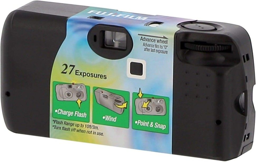 Одноразова камера Fujifilm QuickSnap 400 X-TRA Flash на 27 кадрів