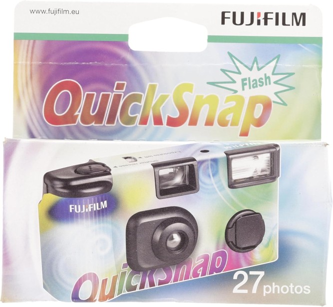 Одноразова камера Fujifilm QuickSnap 400 X-TRA Flash на 27 кадрів