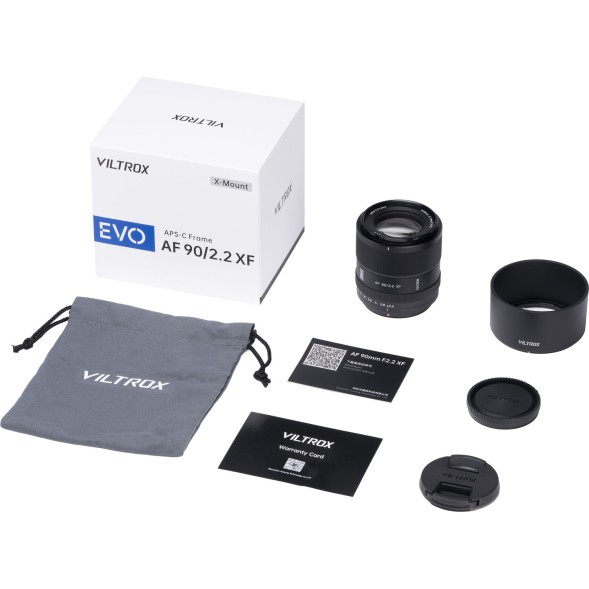 Объектив Viltrox AF 90mm f/2.2 EVO для Fujifilm