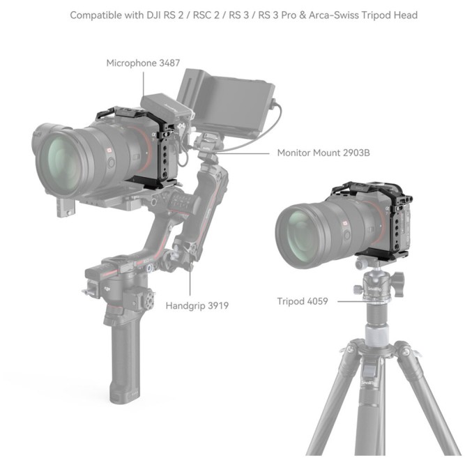 Клітка для камери SmallRig Cage for Sony Alpha 7 III / Alpha 7R III