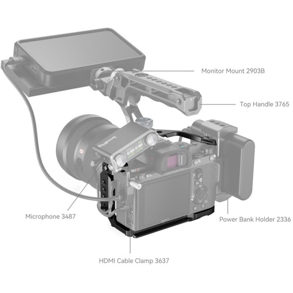 Клетка для камеры SmallRig Cage for Sony Alpha 7 III / Alpha 7R III