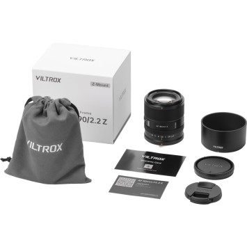 Обʼєктив Viltrox AF 90mm f/2.2 EVO для Nikon (APS-C)