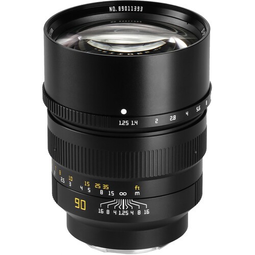 Обʼєктив TTArtisan 90mm f/1.25 для Sony E-Mount Cameras (знято з виробництва)